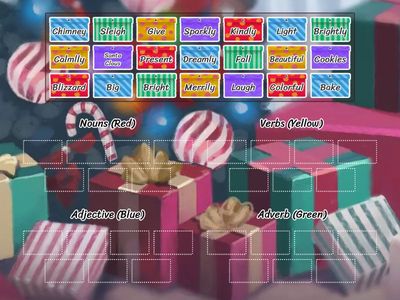 Christmas Parts of Speech - Starter