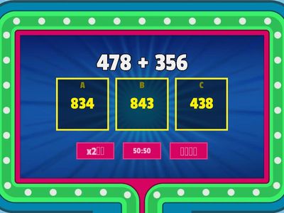 3-digit Numbers - Addition with carrying