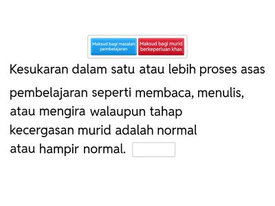 MASALAH PEMBELAJARAN (PSIKOLOGI DALAM PENDIDIKAN)