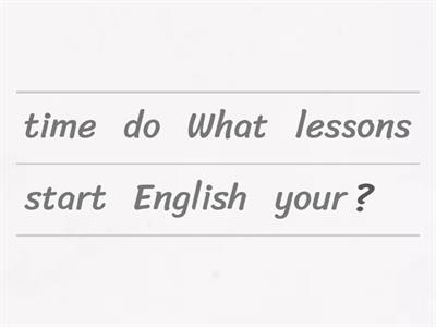 Questions SpeakOut Pre-Intermediate