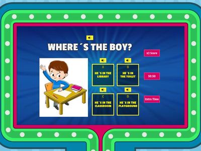 WHERE´S...?SCHOOL. GAMESHOW QUIZ