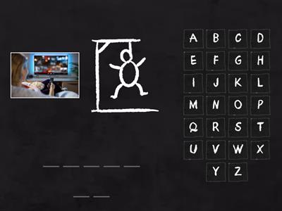 hangman verbs - 5th year