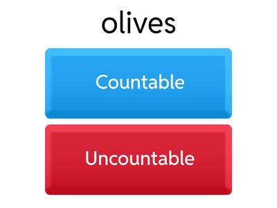 Countable/Uncountable Nouns