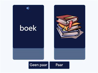 Begrijpend lezen tweeklanken koppelen