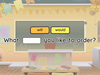 Modal verbs Will and Would