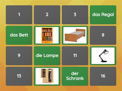 Lektion 4: Möbel-Memory