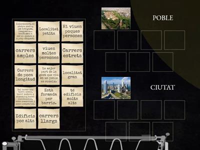 Poble o ciutat