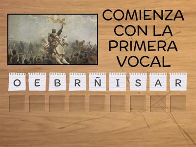 NOMBRE DE UNA DE LAS OCHO MILICIAS DE LA RECONQUISTA