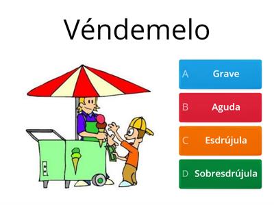 Clasificación de palabras aguda, grave, esdrújula, sobresdrújula 