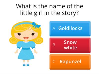 Goldilocks and the three bears