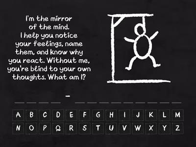 Emotional Intelligence - Hangman