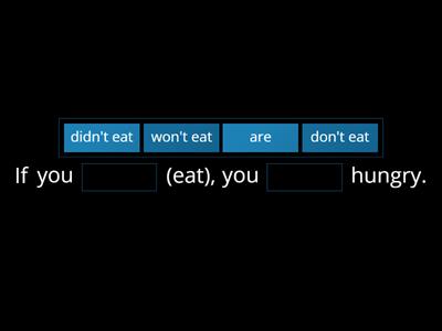 Conditionals (0,1,2)