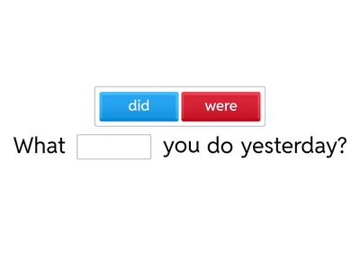 Past Simple Questions