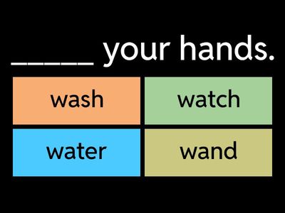 Waffle  Words (no pictures)