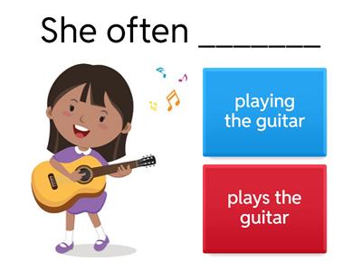 Present simple vs Present continuous