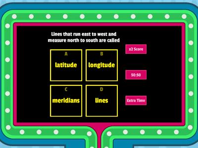 latitude and Longitude