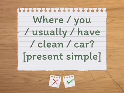 Causative 'have/get' questions in different tenses