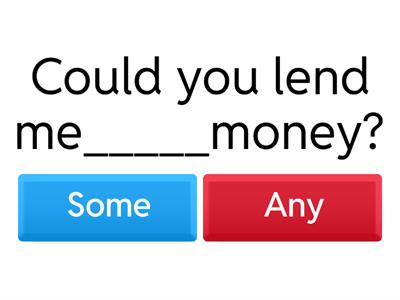 Some & Any {English Activity}