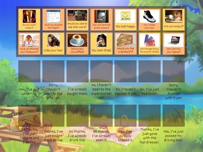 Yet  Just  Already Present perfect