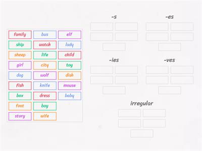 plural nouns 2