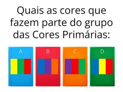 Cores Primárias e Secundárias