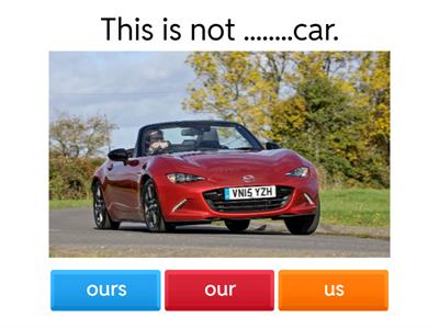 8C Pre-Int Possessive adjectives and pronouns