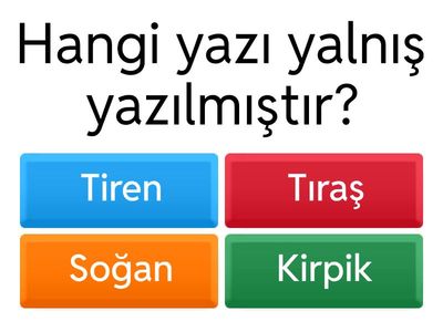Türkçe Mini Quiz