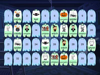 Halloween Memory Game