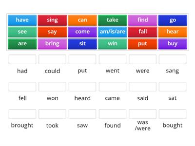 FF3 u 13 Irregular verbs