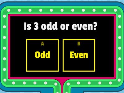 Odd or Even? 