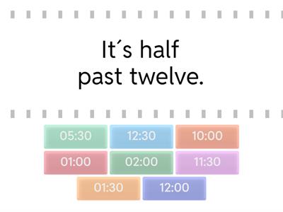 5th |A1| The time (hour)