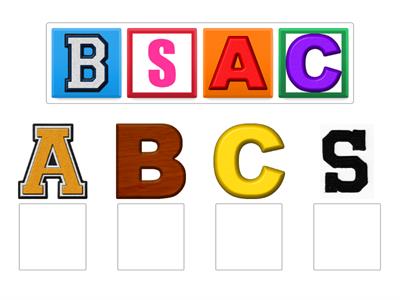 Abbinamento di lettere simili