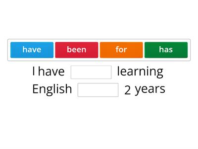 present perfect continuous & simple