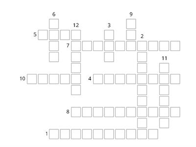 CROSSWORD 16