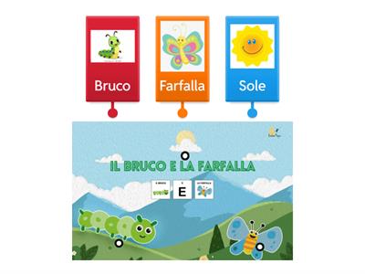 Il bruco e la farfalla
