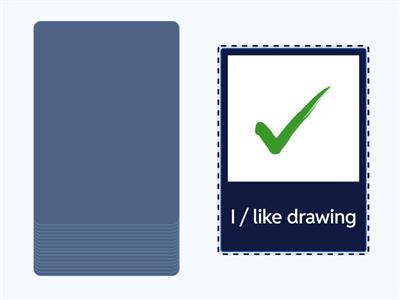 Present Simple (make up a sentence) 