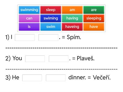 PRESENT CONTINUOUS