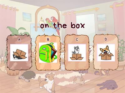 On in under phrases for kids