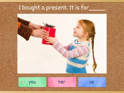 object and subject pronouns