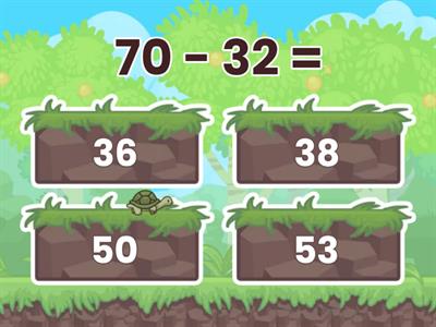 Two-Digit Subtraction (No estimation)