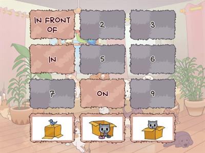 Prepositions - Sky English 2nd grade