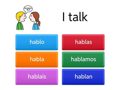 verbos regulares presente AR