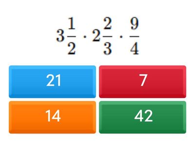 Аралас  сандарды көбейту