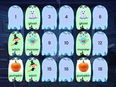 Halloween (matching pairs)