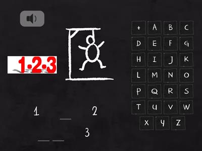 hangman word problems: math