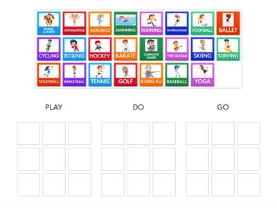 PLAY, DO, GO + SPORTS