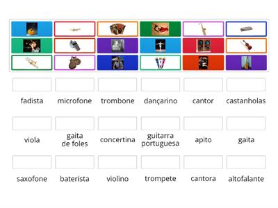 Musica. Vocabulário