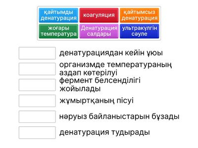 Белок денотурациясы