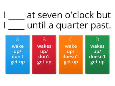 Present Simple: Affirmative and Negative