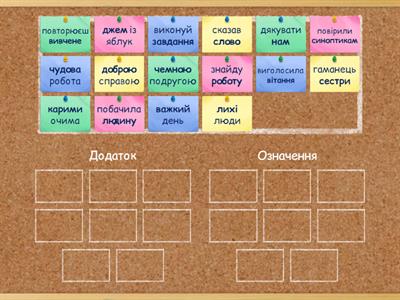 Це додаток чи означення?